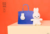 Colourful Teddy Keyring | Cream Miffy