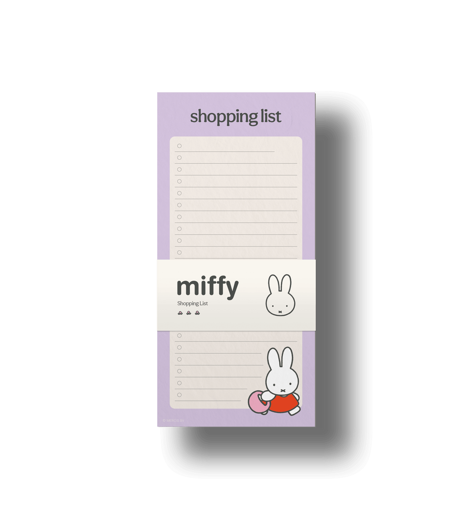Colourful Desk Notepad | Miffy Shopping List