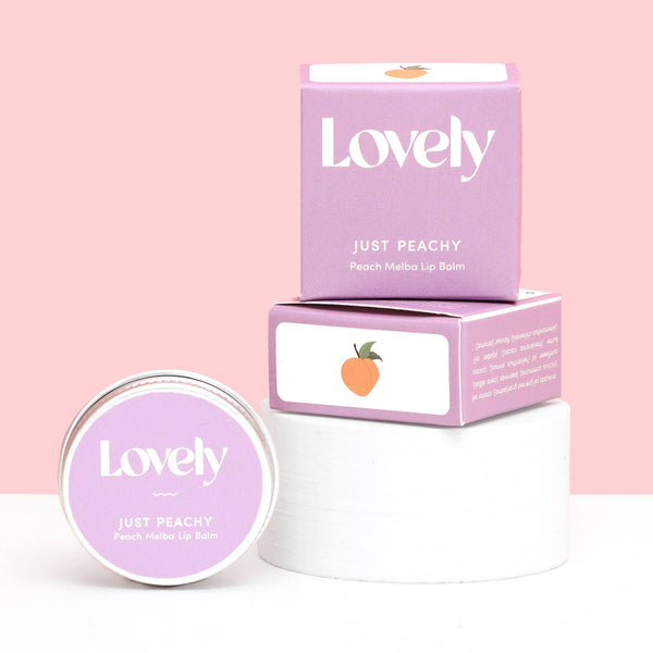 Colourful Lip Balm | Peach Melba