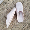 Handmade Babouche Slippers | Natural
