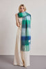 Recycled Soft Scarf | Reykjavik Emerald Check