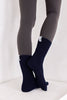 Recycled Cosy Socks | Navy