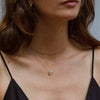 Gold Minimal Necklace | Satellite Fine Chain
