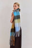 Recycled Soft Scarf | Reykjavik Blue + Orange