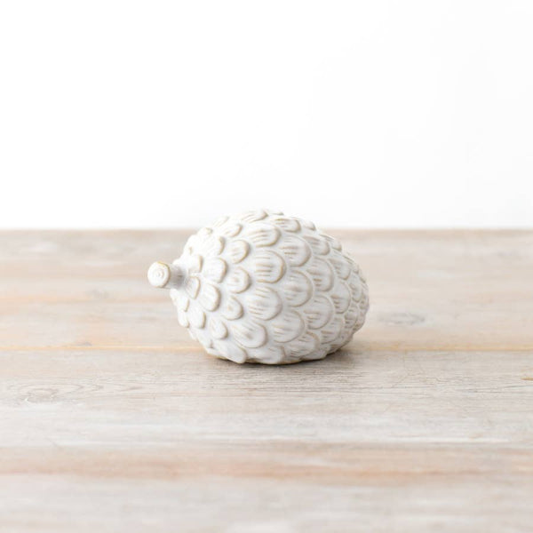 Ceramic Pinecone, 11cm