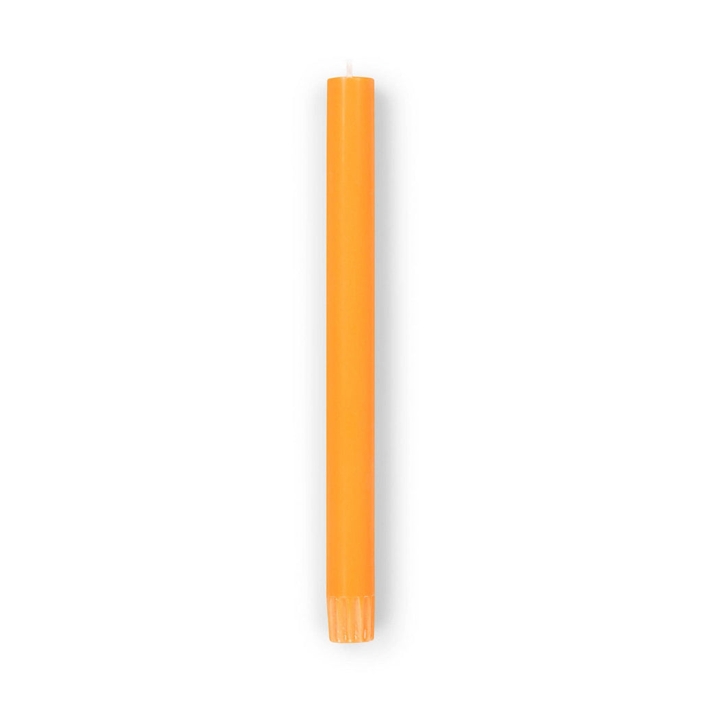 Sustainable Dinner Candle | Bright Orange