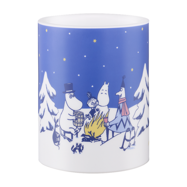 Colourful LED Candle | Moomin Starry Night Large