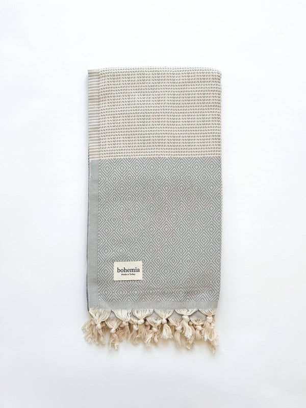 Handmade Hammam Towel | Grey