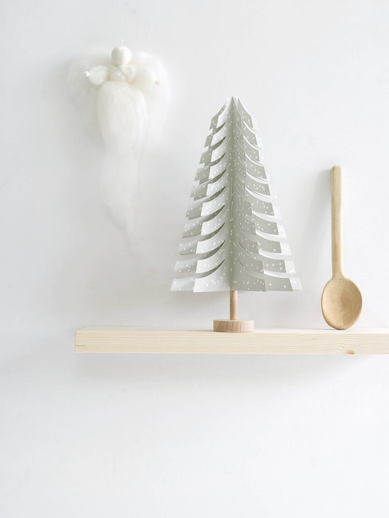 Natural Paper Decoration | Fir Tree Large