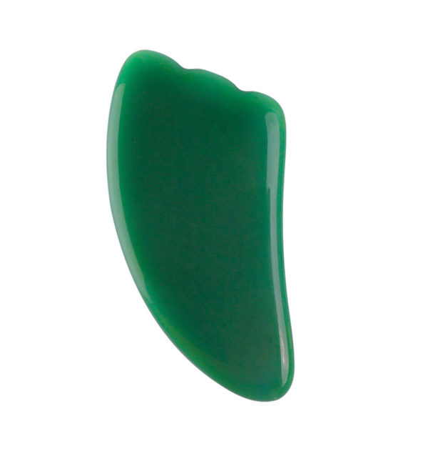Crystal Gua Sha | Green Jade