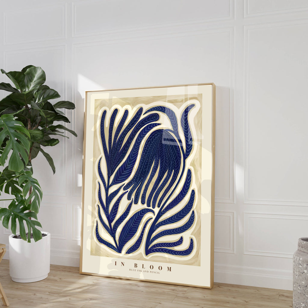 Floral Art Print | In Bloom A5