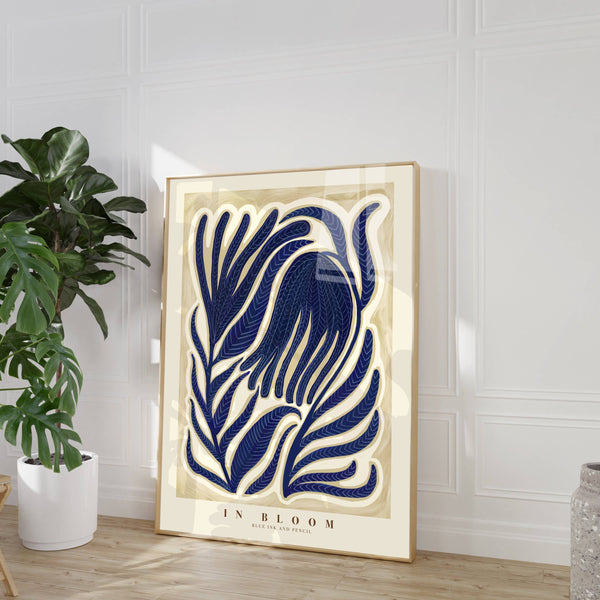 Floral Art Print | In Bloom A5