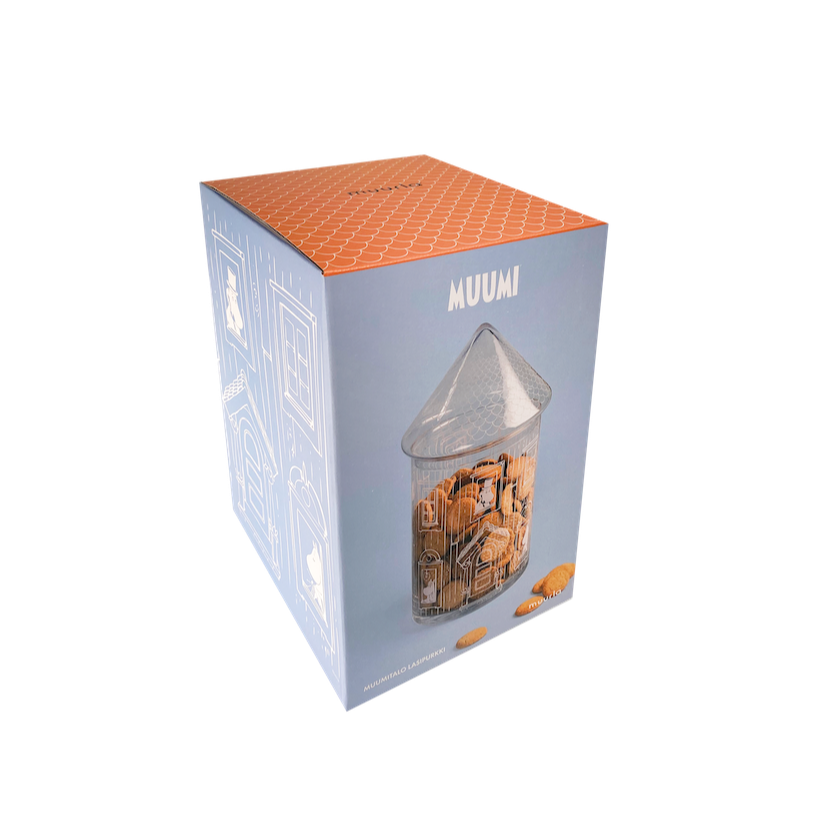 Whimsical Glass Jar | Moomin House Large