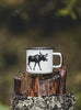 Whimsical Enamel Mug | Trees Large