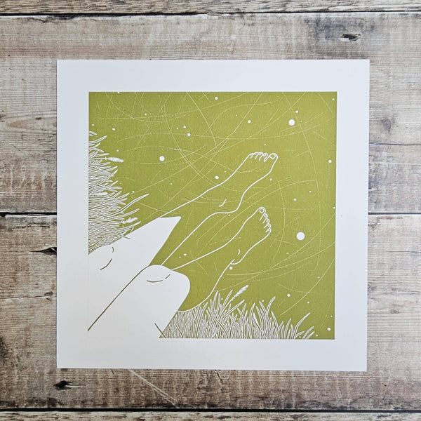 Toes In The Water - Archival Quality Giclée Print