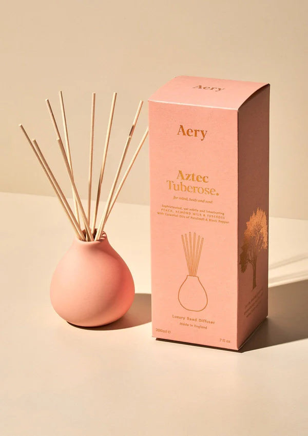 Ceramic Reed Diffuser | Aztec Tuberose