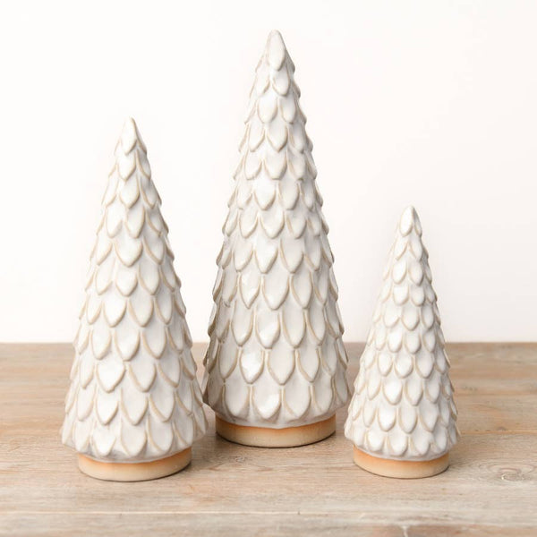 Scalloped Ceramic Tree - Large, 26cm
