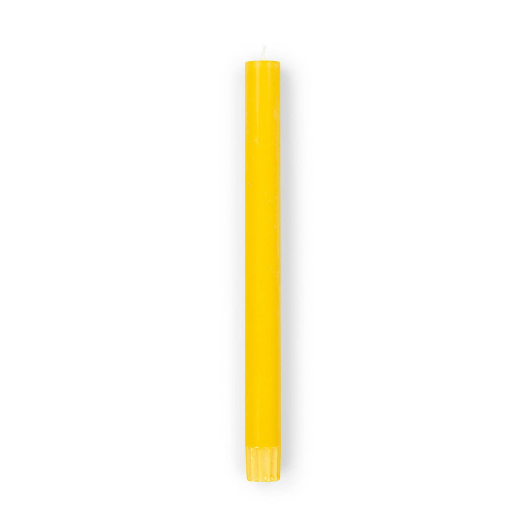 Sustainable Dinner Candle | Bunting Yellow