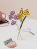 Floral Wooden Decoration | Sweet Pea April