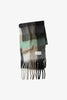 Recycled Soft Scarf | Reykjavik Black Checkf