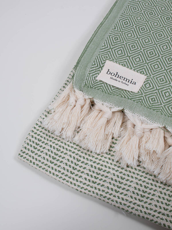 Handmade Hammam Towel | Olive
