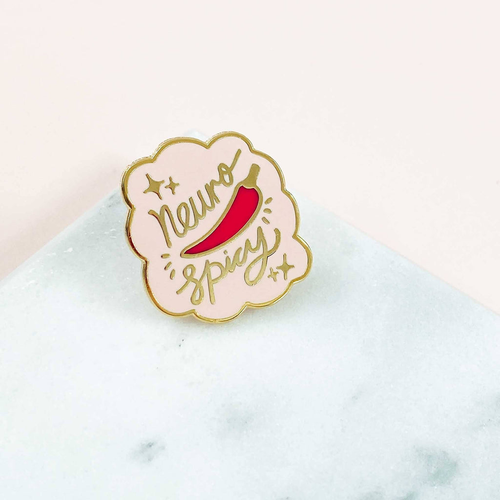Mindful Enamel Pin | Neurospicy
