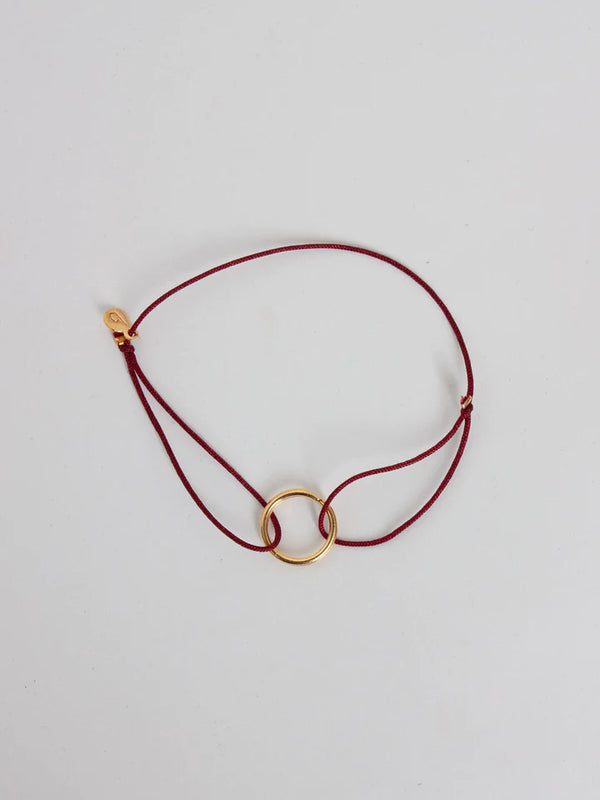 Gold Circular Bracelet | Warm Colours - NØRDEN