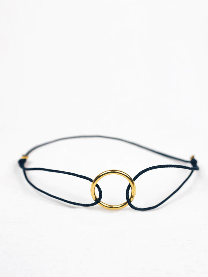 Gold Circular Bracelet | Cool Colours - NØRDEN