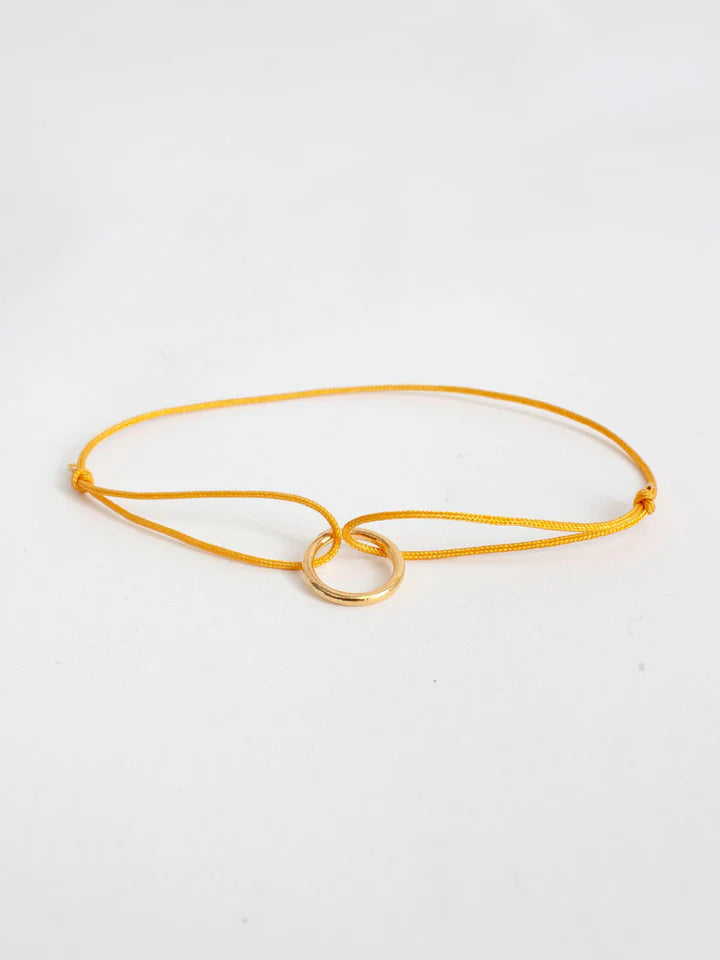 Gold Circular Bracelet | Warm Colours - NØRDEN