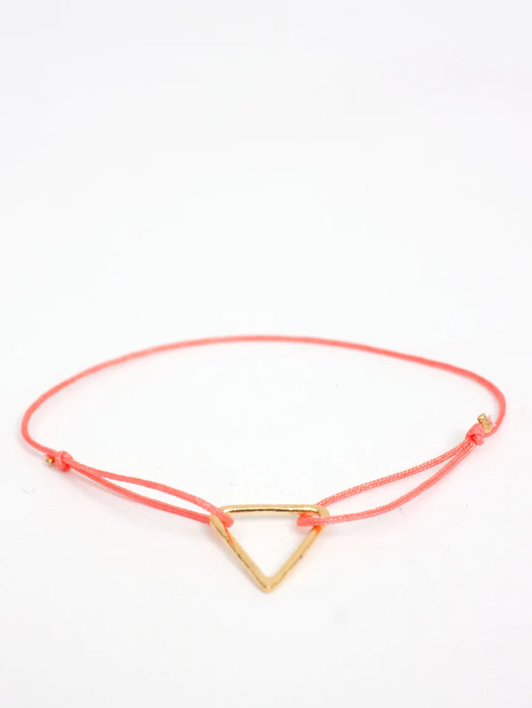 Gold Triangular Bracelet | Warm Colours - NØRDEN