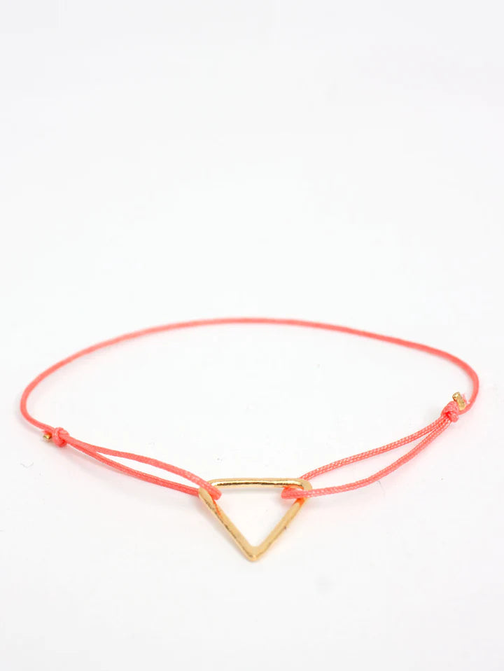 Gold Triangular Bracelet | Warm Colours - NØRDEN