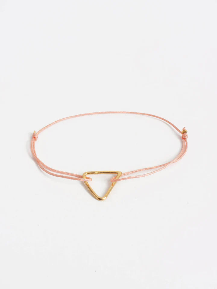 Gold Triangular Bracelet | Warm Colours - NØRDEN