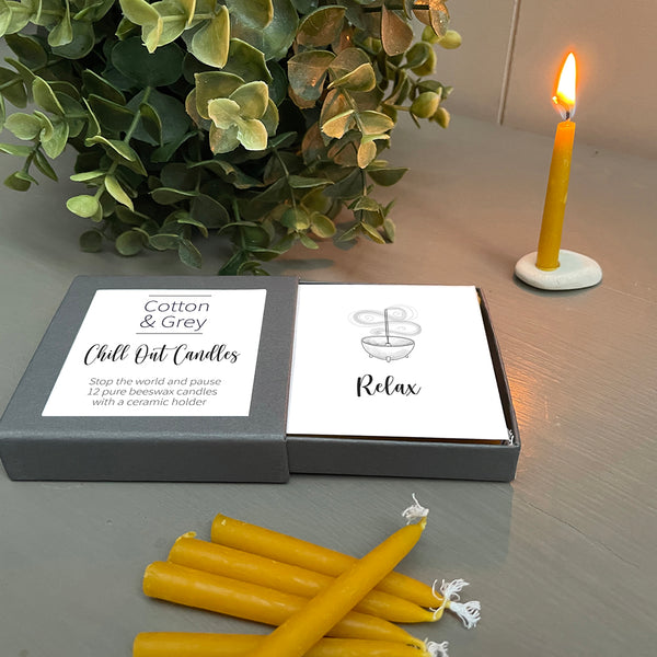 Beeswax Mindful Candles | Chill Out - NØRDEN
