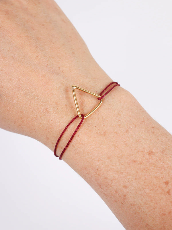 Gold Triangular Bracelet | Cool Colours - NØRDEN