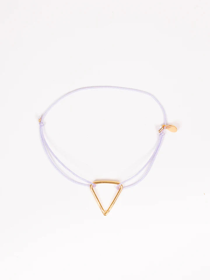 Gold Triangular Bracelet | Cool Colours - NØRDEN