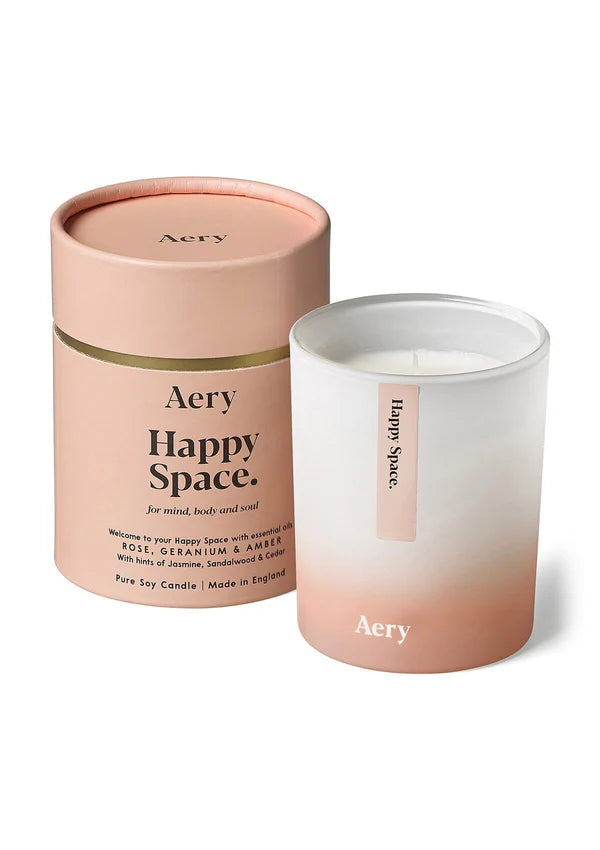 Aromatherapy Scented Candle | Happy Space