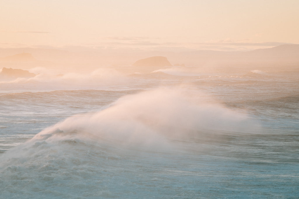 Photographic Art Print | Sunset Waves - NØRDEN