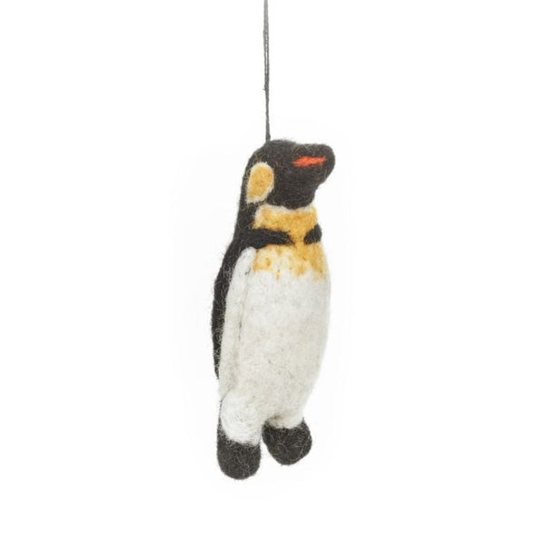 Natural Felt Decoration | Emperor Penguin