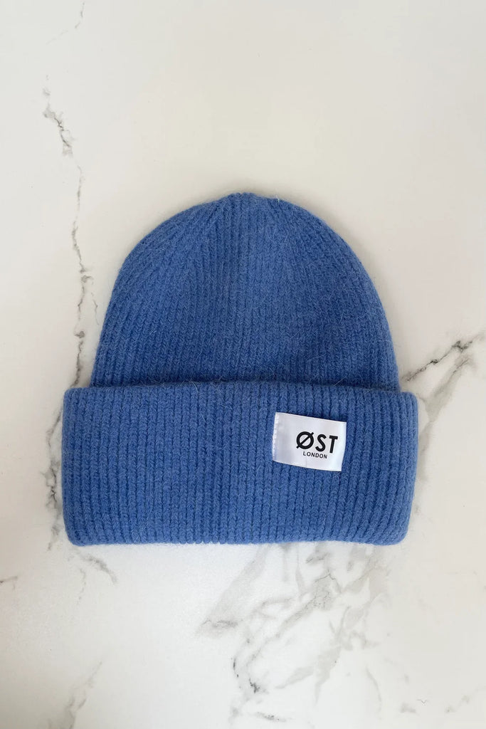 Alpaca Beanie Hat | Petroleum