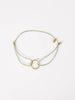 Gold Circular Bracelet | Cool Colours - NØRDEN