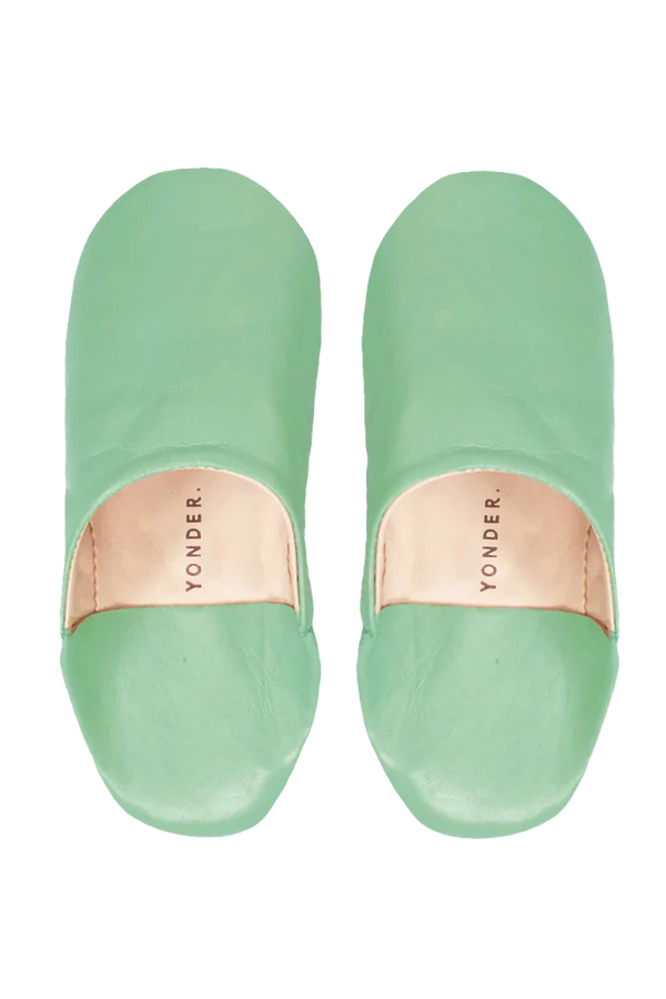Handmade Babouche Slippers | Peppermint
