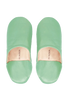 Handmade Babouche Slippers | Peppermint