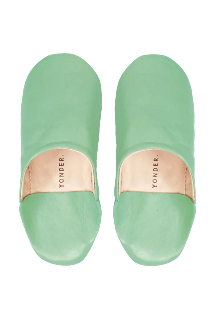 Handmade Babouche Slippers | Peppermint
