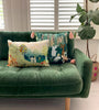 Colourful Decorative Cushion | Square Forest - NØRDEN