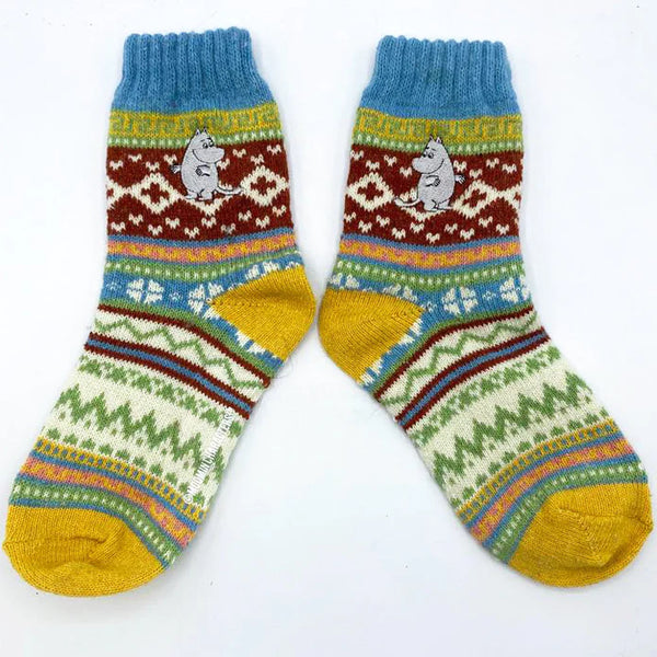 Colourful Fair-Isle Socks | Moomin - NØRDEN