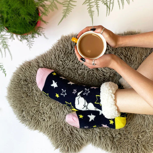 Colourful Slipper Socks | Star - NØRDEN