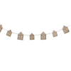 Christmas Wooden Garland | Gingerbread House