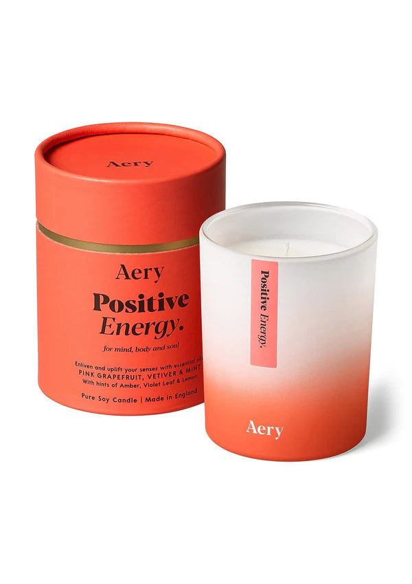 Aromatherapy Scented Candle | Positive Energy