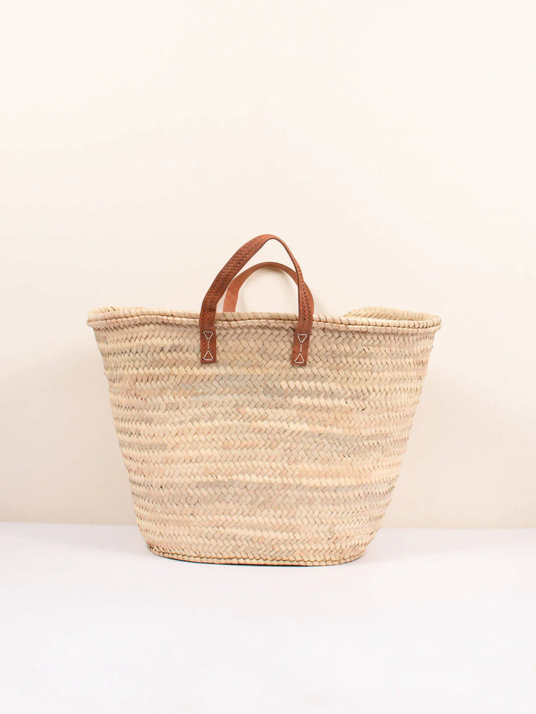 Natural Bucket Basket | Parisienne Tan