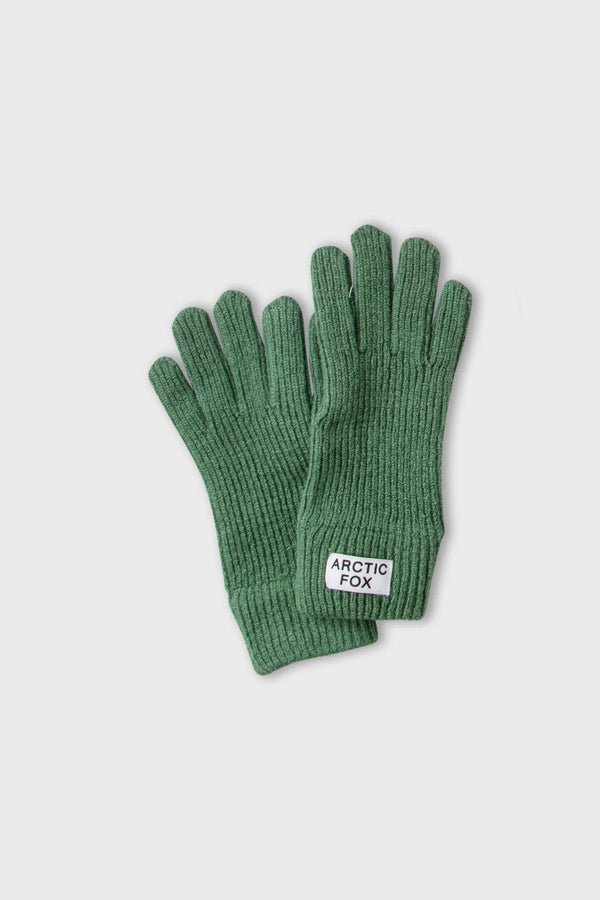 Recycled Knit Gloves | Forest Fern - NØRDEN
